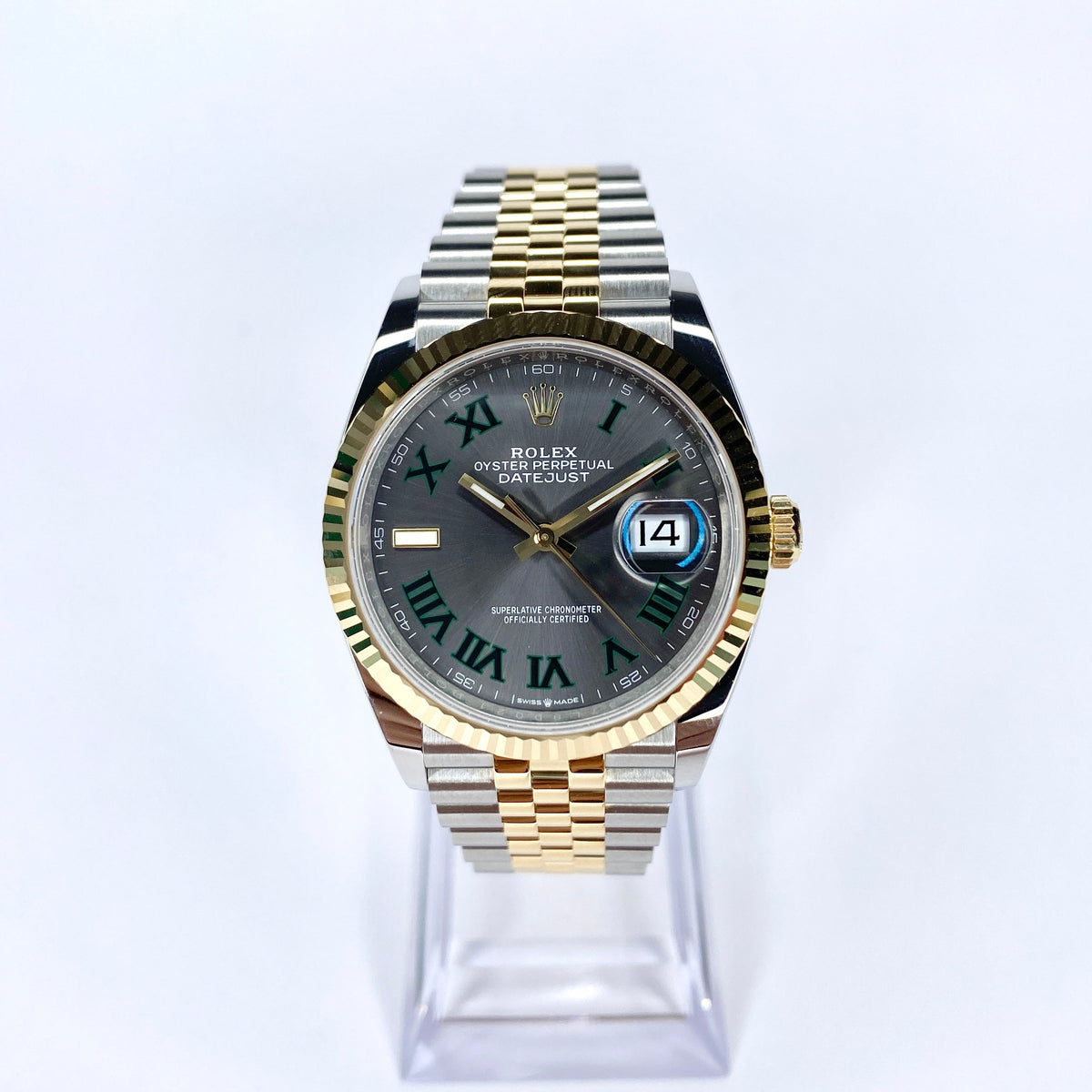 ROLEX DATEJUST 36 126233 2024 WIMBLEDON FULLSET